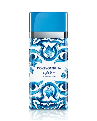 Dolce & Gabbana Light Blue Capri In Love Eau De Parfum 3.3 Oz.