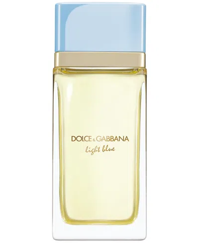 Dolce & Gabbana Light Blue Eau De Parfum Spray, 3.38 Oz. In Transparent