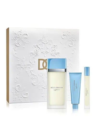 Dolce & Gabbana Light Blue Eau De Toilette Gift Set In Transparent