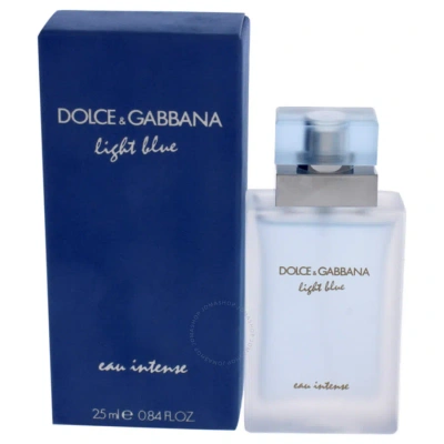Dolce & Gabbana Light Blue Eau Intense / Dolce And Gabbana Edp Spray 0.85 oz (25 Ml) (w) In Amber / Blue