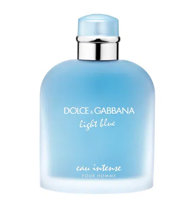 Dolce & Gabbana Light Blue Eau Intense Pour Homme Eau De Parfum In White