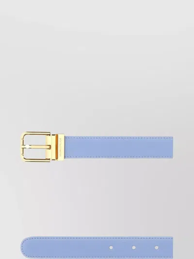 Dolce & Gabbana Light Blue Leather Belt