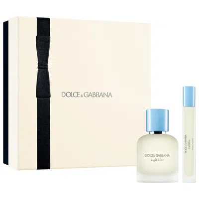 Dolce & Gabbana Light Blue Pour Homme Eau De Toilette Cologne Set