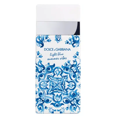 Dolce & Gabbana Light Blue Summer Vibes Eau De Toilette 100ml In White