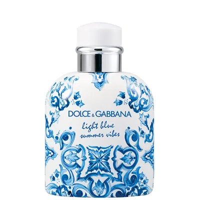 Dolce & Gabbana Light Blue Summer Vibes Pour Homme Eau De Toilette 125ml In White
