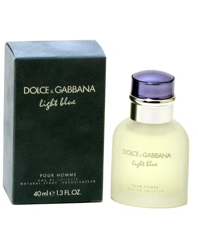 Dolce & Gabbana Light Bluepour Homme 1.3oz Eau De Toilette Spray In Transparent