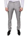 Dolce & Gabbana Light Gray Wool Dress Men's Pants In Gray
