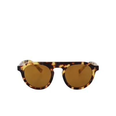 Dolce & Gabbana Light Havana Sunglasses In Brown