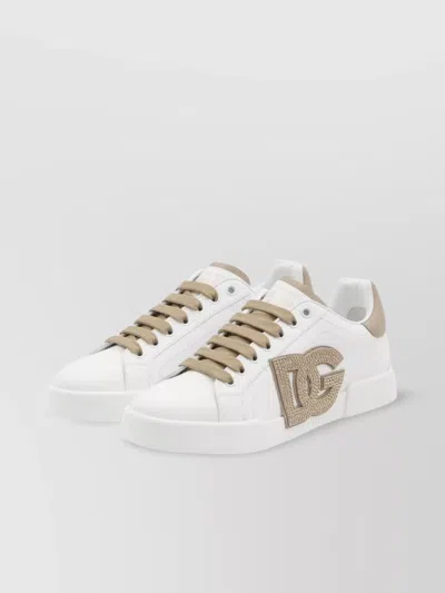 DOLCE & GABBANA LIGHT STROBEL SNEAKERS PORTOFINO