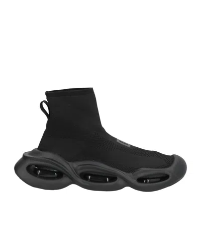Dolce & Gabbana Lightweight Fashion Sock Boots In Black