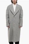Dolce & Gabbana Oversize Single-breasted Wool-blend Coat