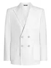 Dolce & Gabbana Portofino Double-breasted Linen Jacket