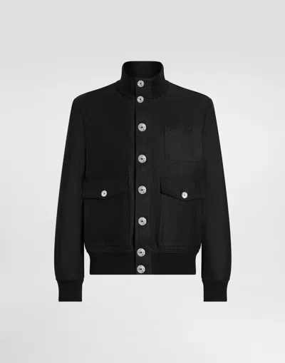 DOLCE & GABBANA LINEN BLOUSON