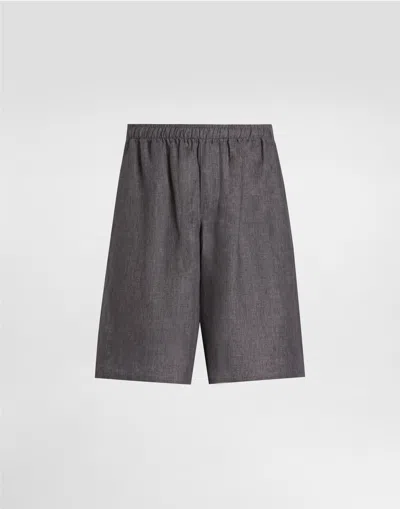 Dolce & Gabbana Linen Canvas Trousers