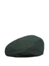 Dolce & Gabbana Linen Flat Cap In Green