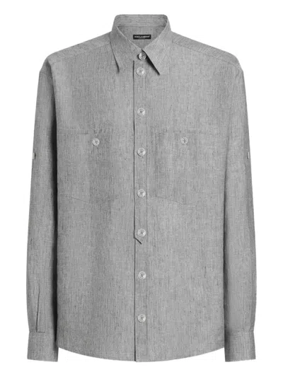 DOLCE & GABBANA LINEN SHIRT