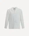 Dolce & Gabbana White Linen Shirt