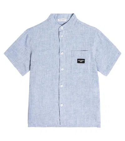 DOLCE & GABBANA LINEN SHIRT