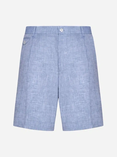 Dolce & Gabbana Shorts In Baby Blue