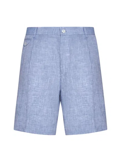 DOLCE & GABBANA LINEN SHORTS