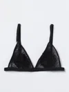 Dolce & Gabbana Triangle Bra In Black