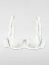 Dolce & Gabbana Floral-lace Balconette Bra In 白色