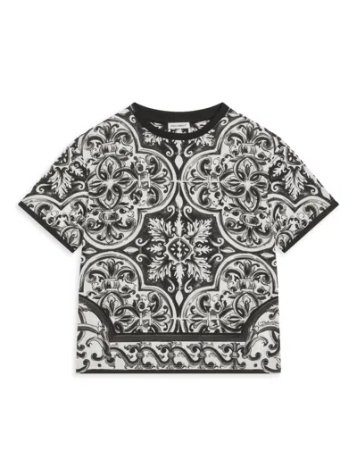 DOLCE & GABBANA LITTLE BOY'S & BOY'S MAJOLICA T-SHIRT