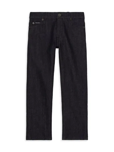 Dolce & Gabbana Kids' Little Boy's & Boy's Straight-leg Jeans In Black