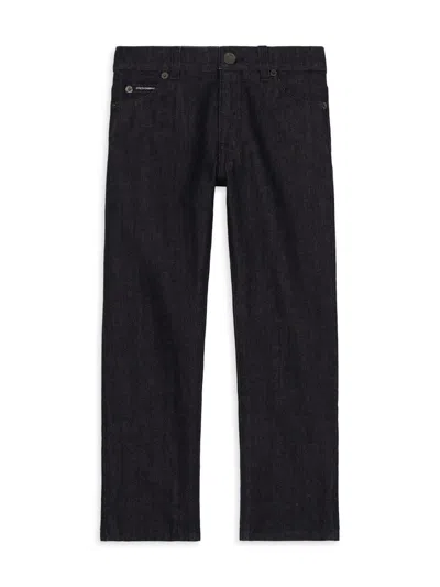 Dolce & Gabbana Little Boy's & Boy's Straight-leg Jeans In Blue