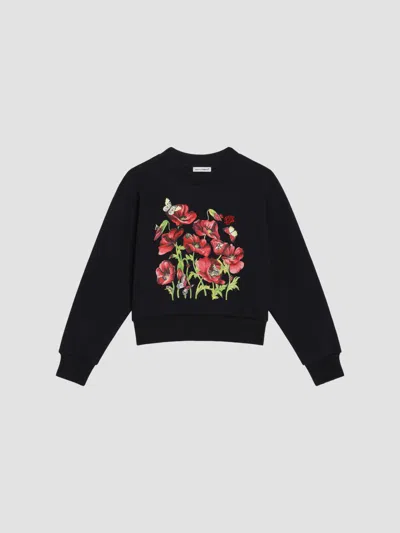 Dolce & Gabbana Cotton Sweatshirt In Blue