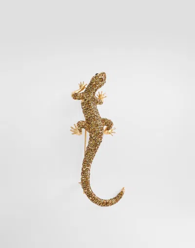Dolce & Gabbana Lizard Brooch