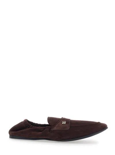 Dolce & Gabbana Loafer In Burgundy