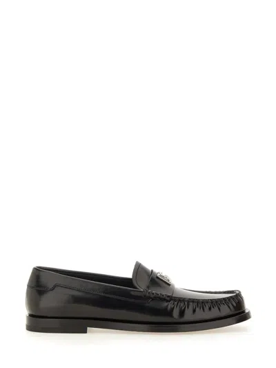 DOLCE & GABBANA LOAFER WITH LOGO