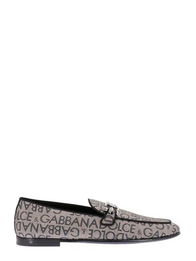 Dolce & Gabbana Loafers In Beige