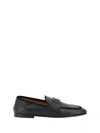 Dolce & Gabbana Moccasin With Logo Plaque In Black