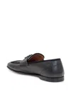 Dolce & Gabbana Moccasin With Logo Plaque In Black