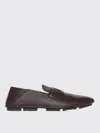 Dolce & Gabbana Round Head Loafer Shoes In Dark