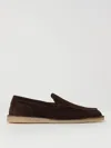 Dolce & Gabbana Suede Loafers In Brown