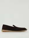 Dolce & Gabbana Suede Loafers In Burgundy