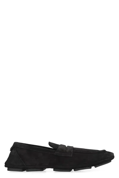DOLCE & GABBANA LOAFERS IN SUEDE