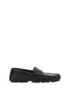 Dolce & Gabbana Flat Loafers Shoes In Nero