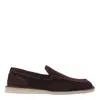 Dolce & Gabbana Suede Loafers In Brown