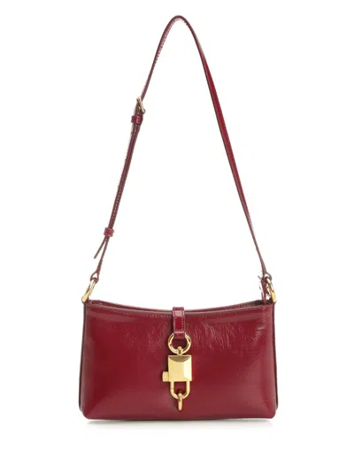 Dolce & Gabbana Lock Shoulder Bag Shoulder Bags Bordeaux