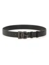 Dolce & Gabbana Loged Belt In Black