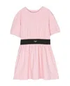 Dolce & Gabbana Teen Girls Pink Cotton Jersey Dress In Pink