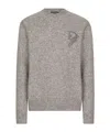 Dolce & Gabbana Wool Jersey. In Gray