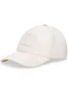 Dolce & Gabbana Logo-appliqué Cotton Cap In White