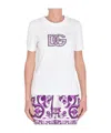 Dolce & Gabbana Majolica Print Dg Logo T-shirt