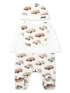 Dolce & Gabbana Logo-appliqué Cotton Trousers Set In White