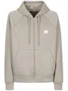 Dolce & Gabbana Kapuzenjacke Mit Logo-applikation In Grey